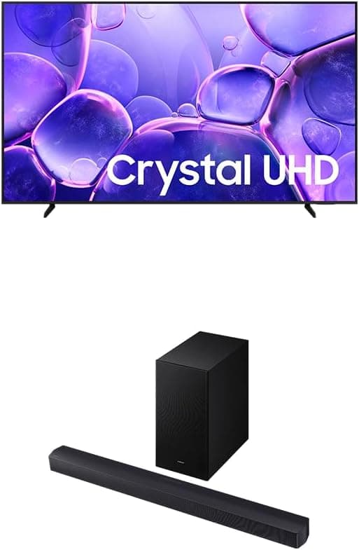 Smart TV Samsung U8600F 75" UHD + Soundbar HW-B450F Melhor Preço
