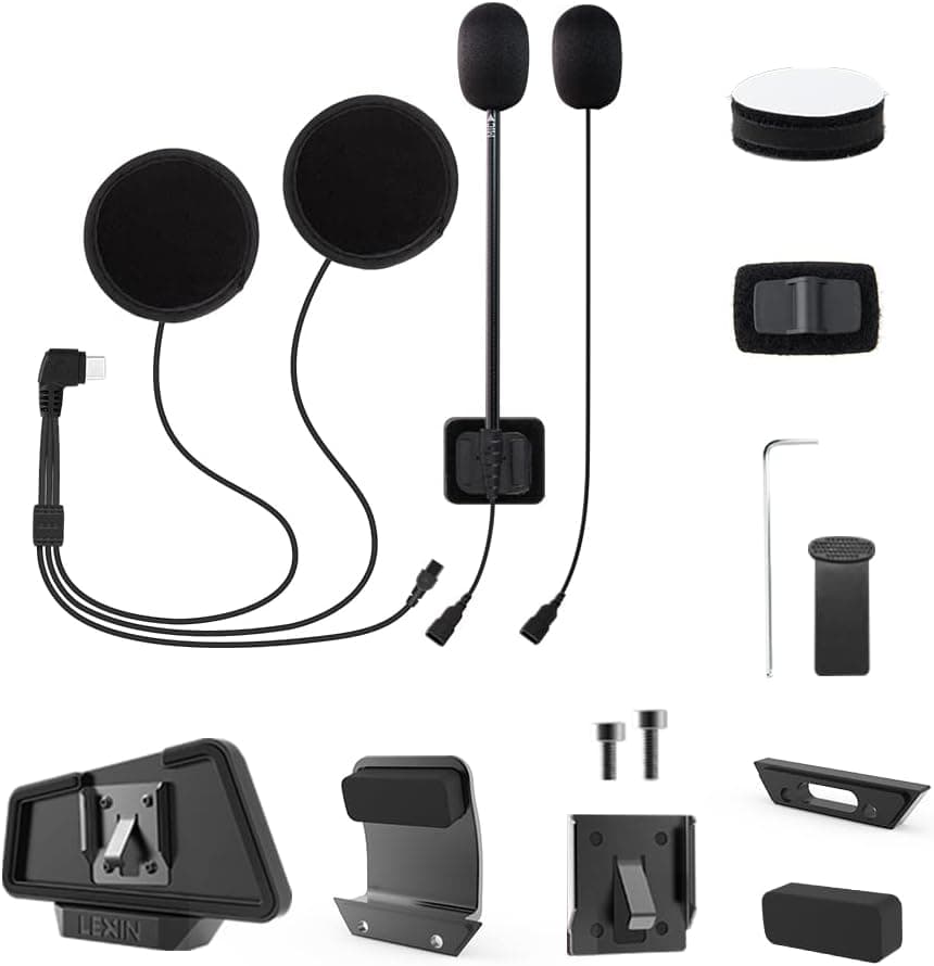 LX-B4FM Speaker Microphone and Mounting Bracket Set