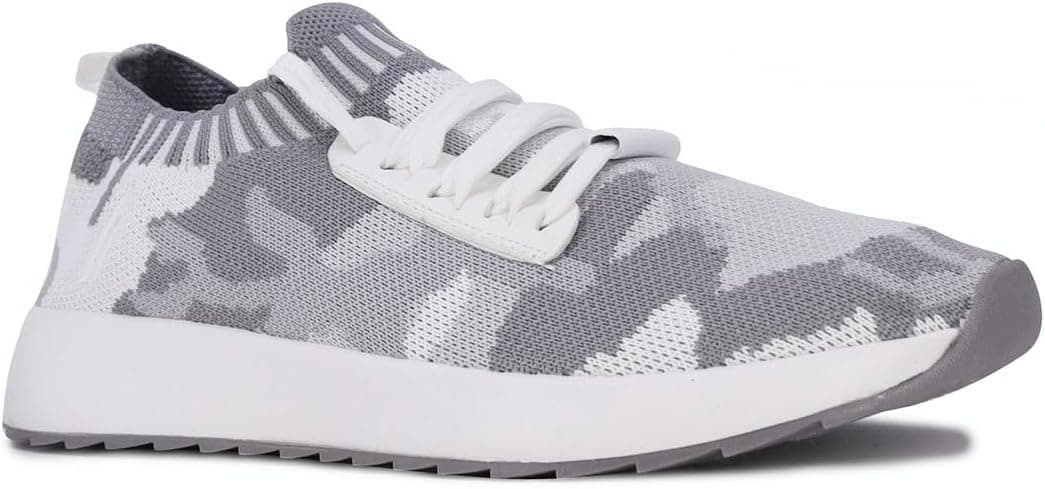 Nautica Tênis feminino moderno com cadarço para corrida, casual, caminhada, tênis