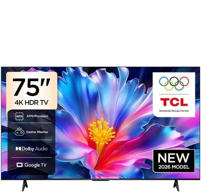75 بوصة LED الذكي TCL، تلفاز Google TV بأفضل العروض