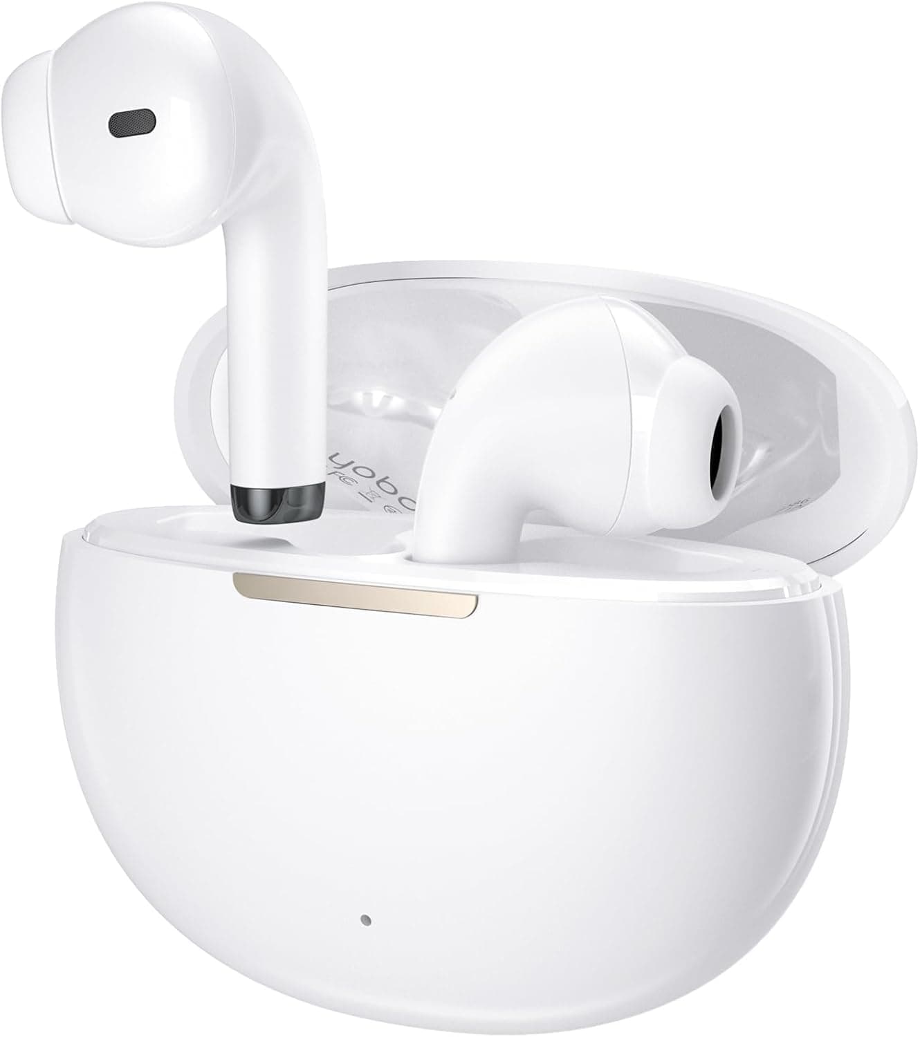 Bonne qualité aux oreilles Bluetooth sans fil pour Galaxy S23 S24 S25 Ultra S21 S22 A35 A15 et iPhone 15 16 Pro Max avec Bluetooth 5.4