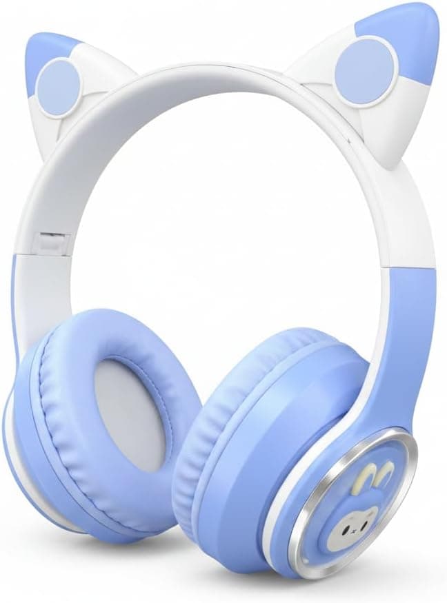 M33 Kids Stereo Headphones - Cute and comfortable design for extended use, ideal for music and games - Foldable design - B
