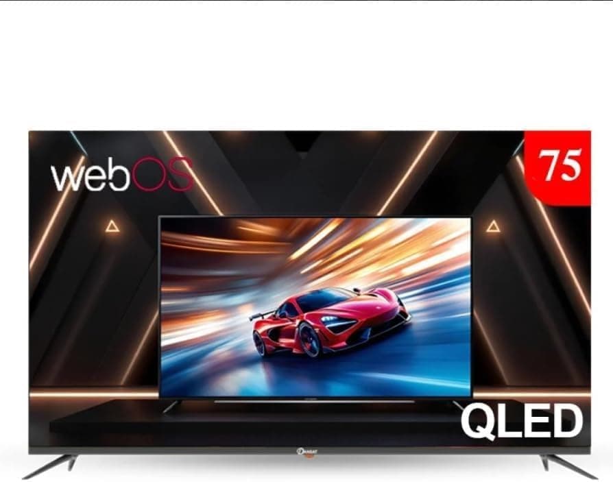 تلفاز QLED الذكي من Danset 75 بوصة 4K Ultra HD أفضل عرض