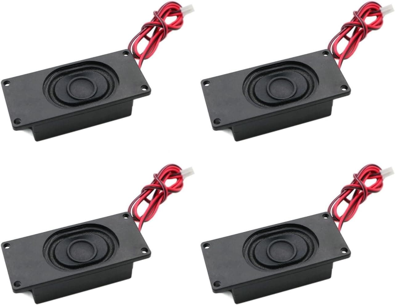 JZK Mini Speakers 4 Stukken