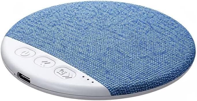 2026 Small Hanging TWS Wireless Pillow Speaker، Type-C Charging، Long-Lasting Battery Life (quiet sound not loud) - Black, White (2 pack)، Type-C Charging, 10 Hours Battery Life, 45g Weight