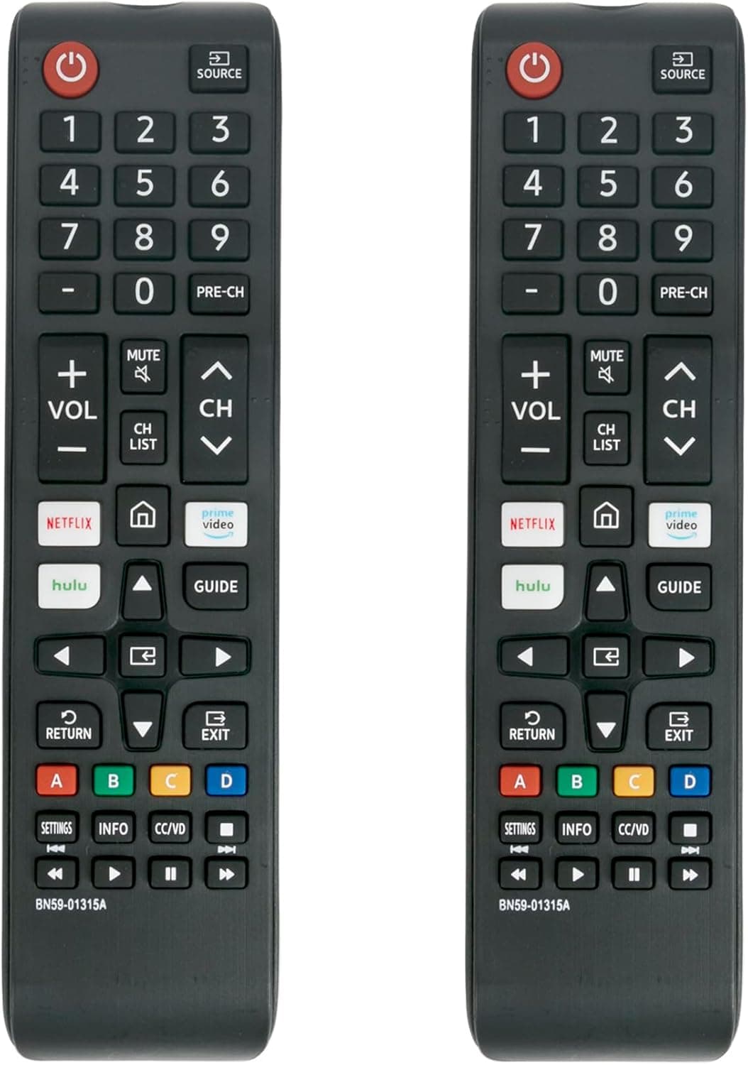 Samsung Universal TV Remote - 2 Pack Best Price