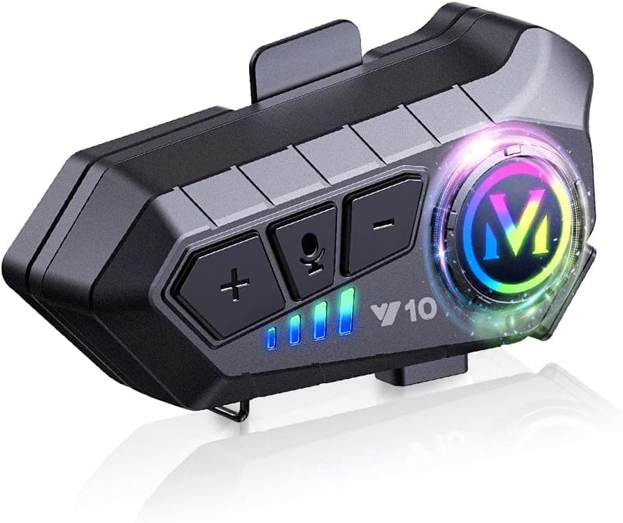 Azonee Motorcycle Helmet Headset V5.3 Bluetooth