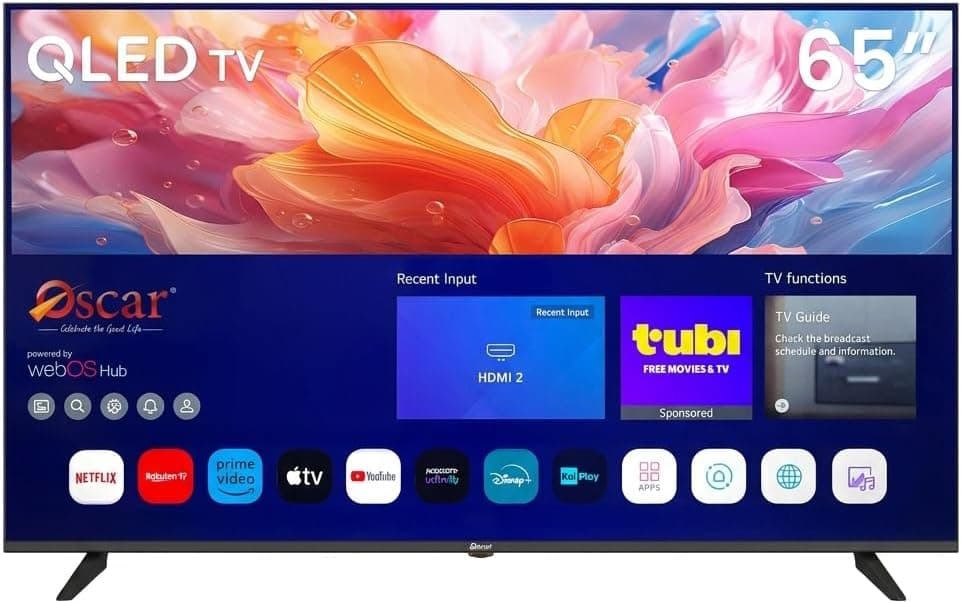 телيفزيون QLED 65 بوصة أوزار أفضل عرض