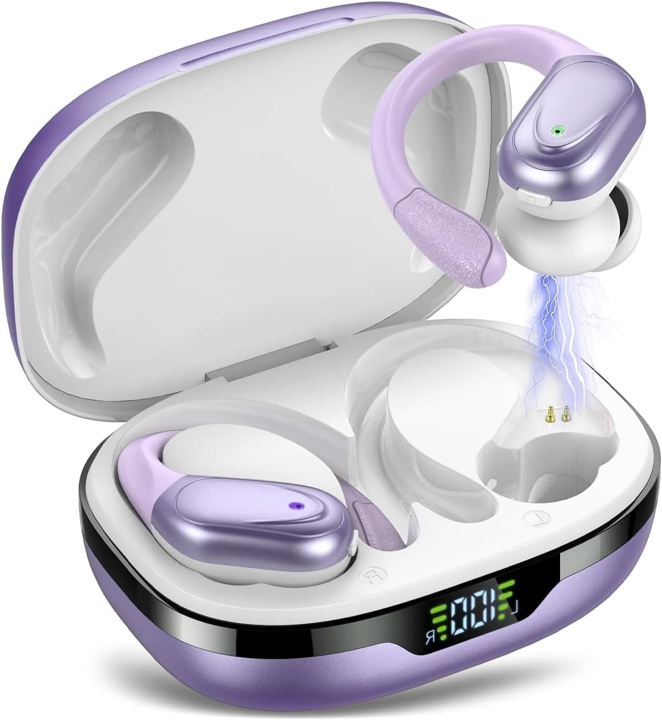 Cancioere Bluetooth con Indicatore LED 60h - Ciao Purple