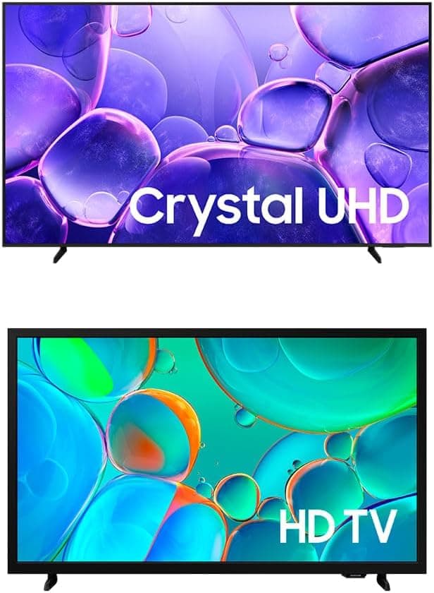 Smart TV 85" Crystal UHD 4K U8100F + Smart TV 32" HD H5000F - Melhor Deal