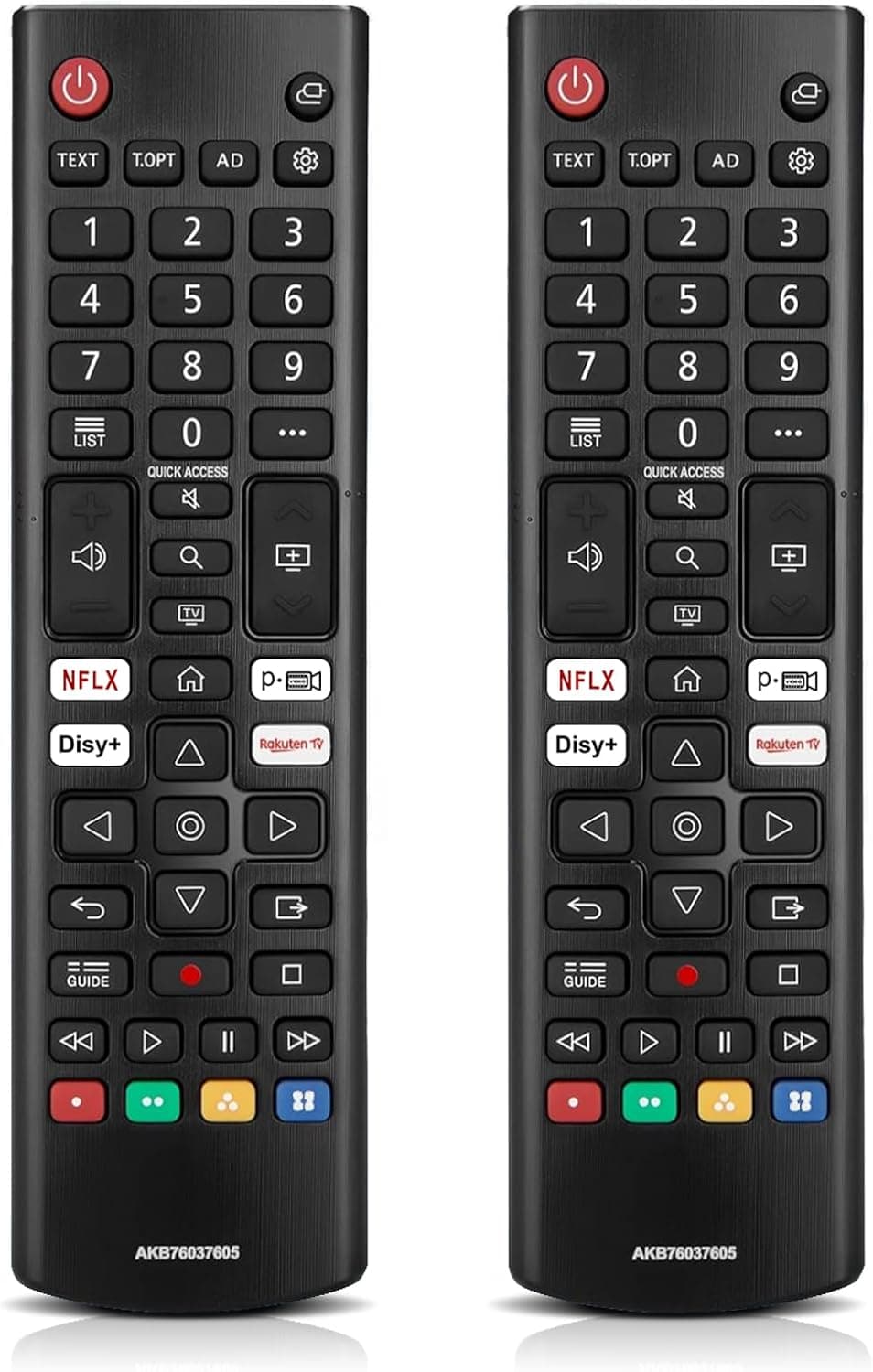 Universal fjärrkontroll för LG Smart TV - ersättningsfjärr för OLED, NanoCell, UHD & QNED. Bästa priset!