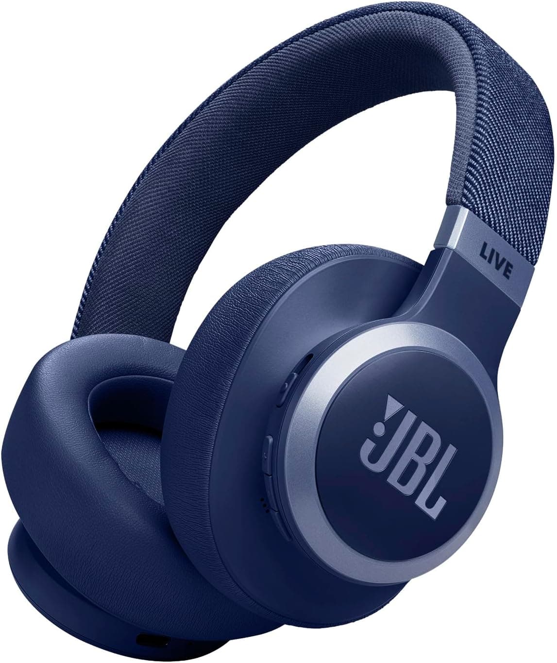 JBL LIVE 770 NC Stylish Noise Cancelling Over-Ear Headphones Blue/JBLLIVE770NC/3 Pack