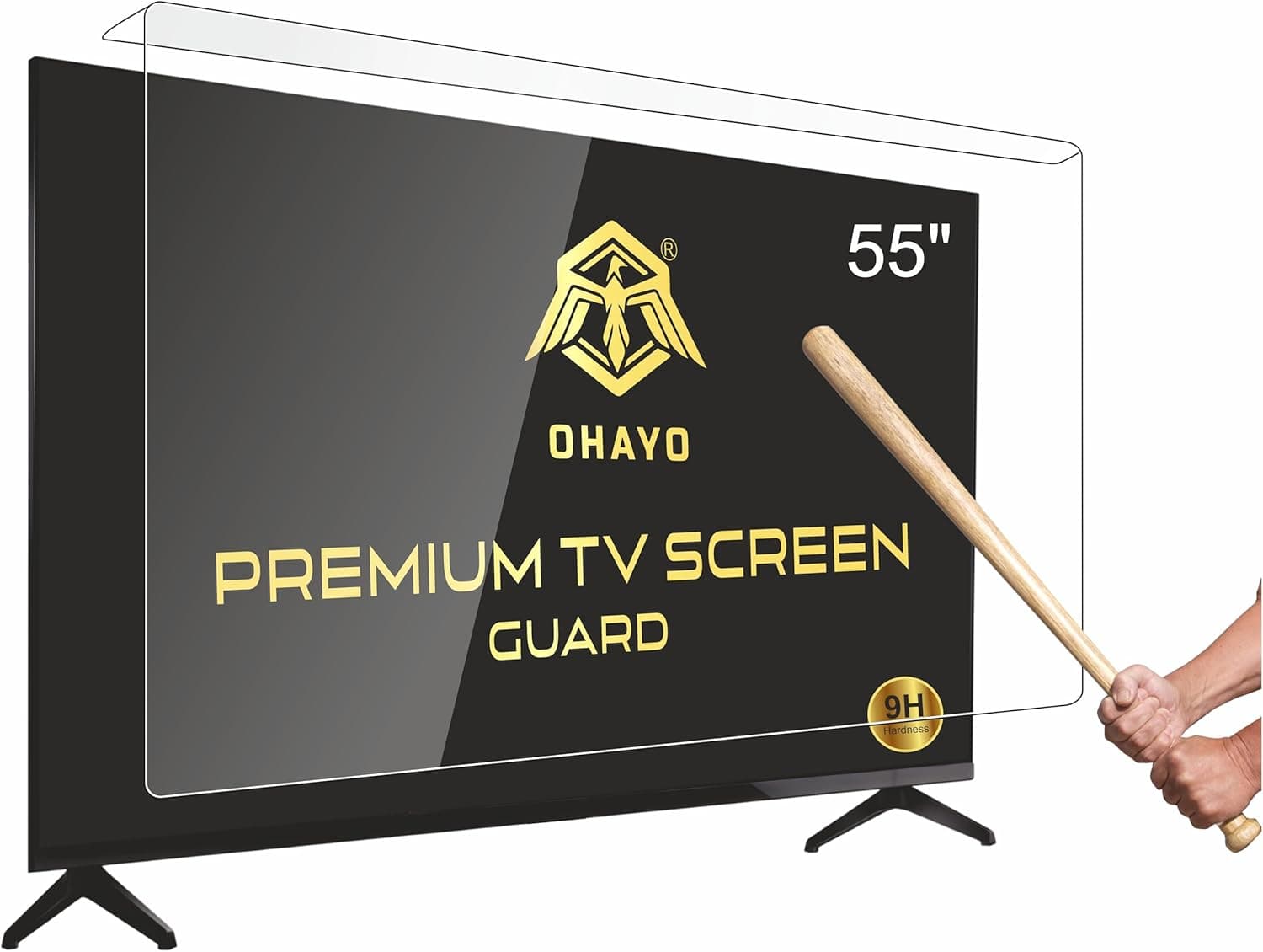 55 इंच OHAYO TV स्क्रीन प्रोटे्टर | 67% छूट