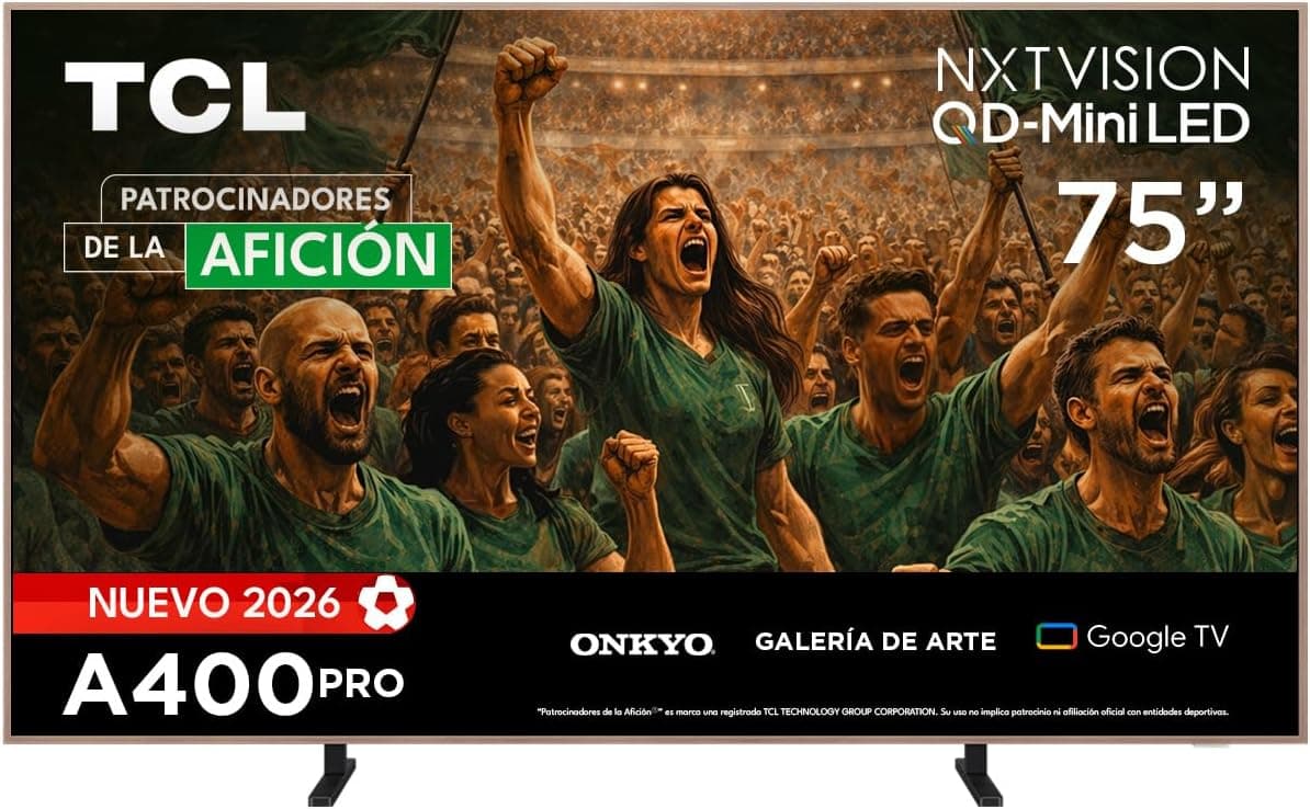 TCL Smart TV 75A400 Pro MINILED 4K UHD - Google TV 52% Off