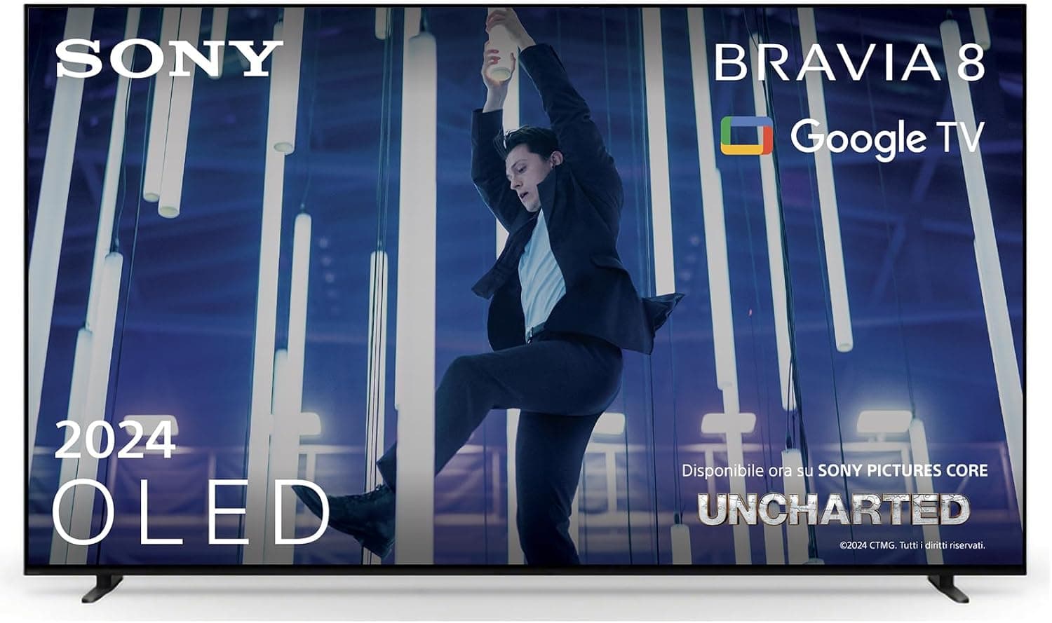 Sony BRAVIA 8 OLED 65" 4K HDR Smart TV (2024) | Menu Gaming PS5, IMAX, Dolby Atmos - Best Price