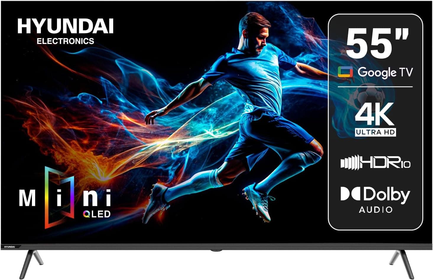 Pantalla Hyundai HYLED5530QMG 55" MiniQLED Smart UHD 4K - ¡Mejor Precio!