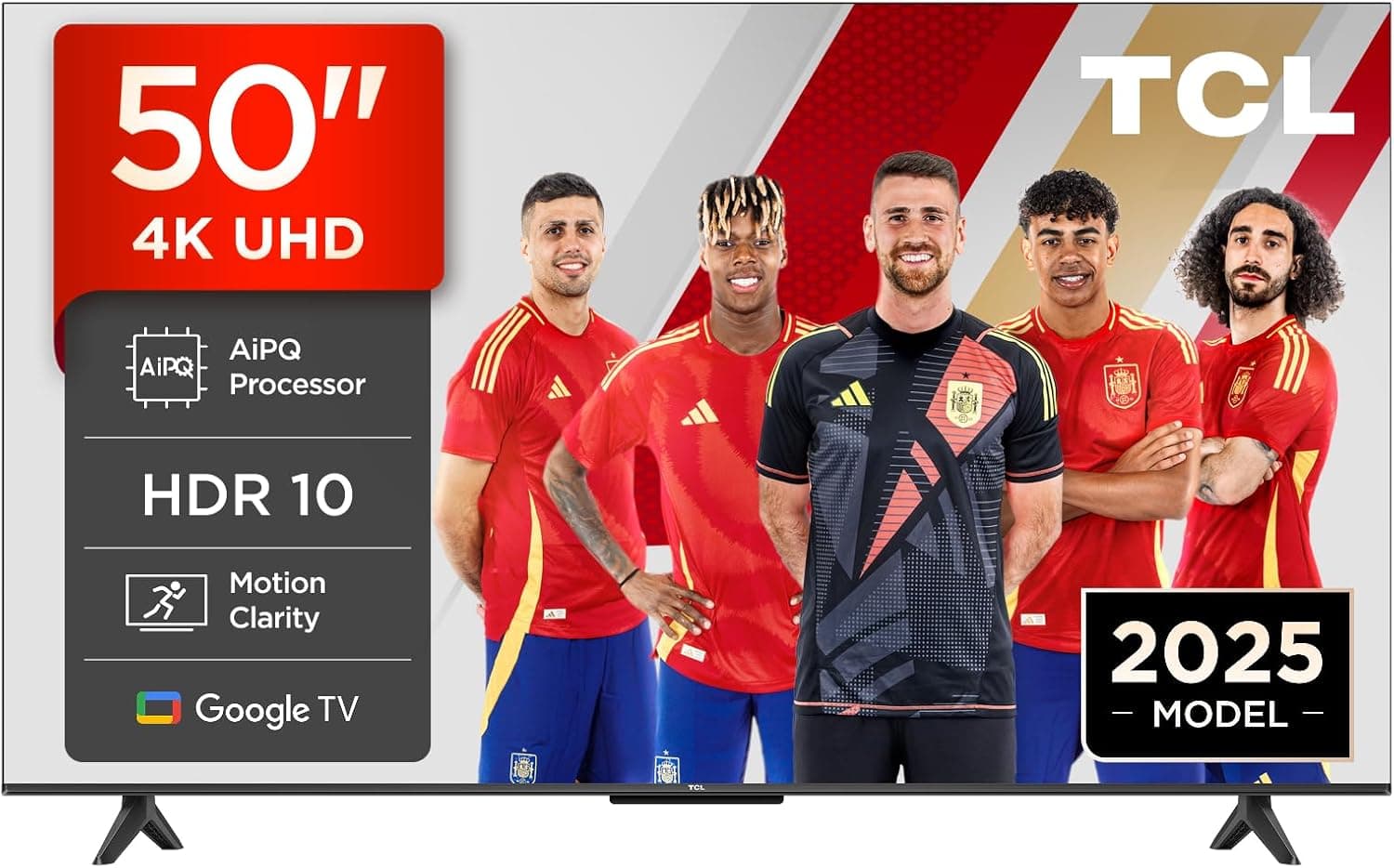 Mejor oferta TV TCL 50V6C 50 Pulgadas 4K Smart LED HDR Google TV Dolby Audio Alexa y Google Assistant Chromecast integrado Clarianza del movimiento