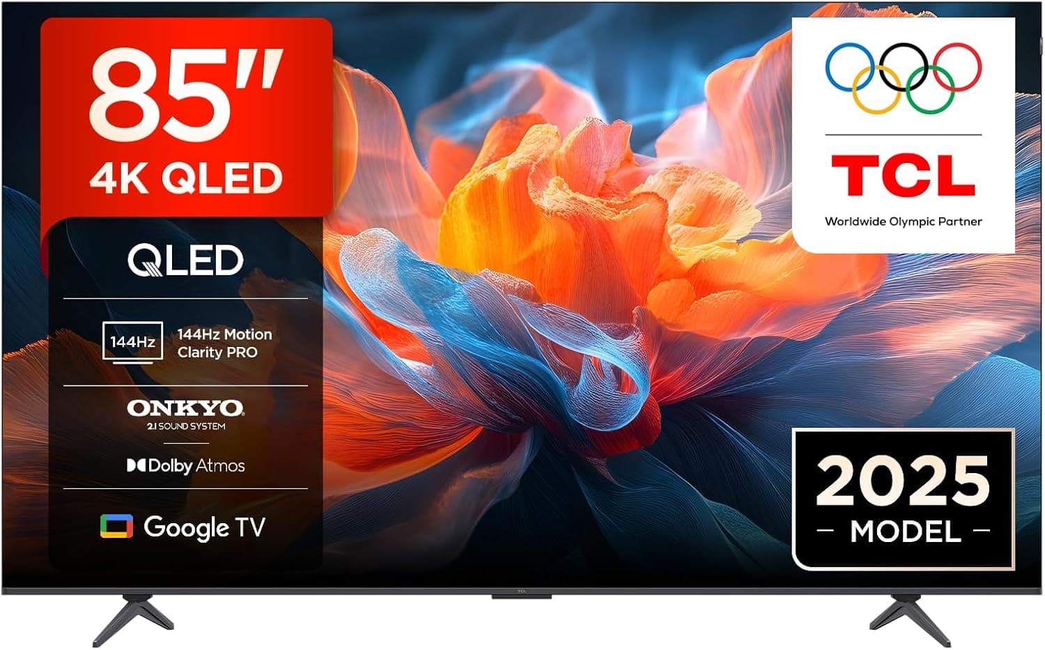 TCL 85T8C-UK 85" 4K 144Hz Gaming TV Deal - Best Price