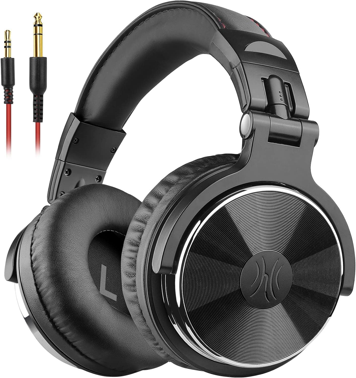 OneOdio Wired Over Ear Headphones Hi-Res Studio Monitor & Mixing DJ Stereo Headsets with 50mm Drivers and 1/4 to 3.5mm Jack for AMP Computer Recording Podcast Keyboard Guitar