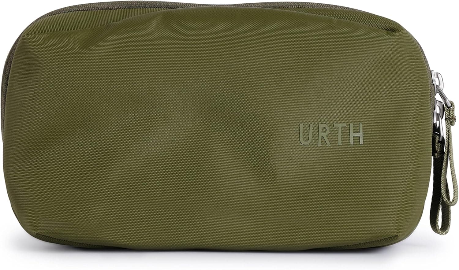 Urth Zeolite Tech Organiser Water Resistant Recycled Material Travel Case for Cables Chargers Phone and Camera Accessories Green SEK500