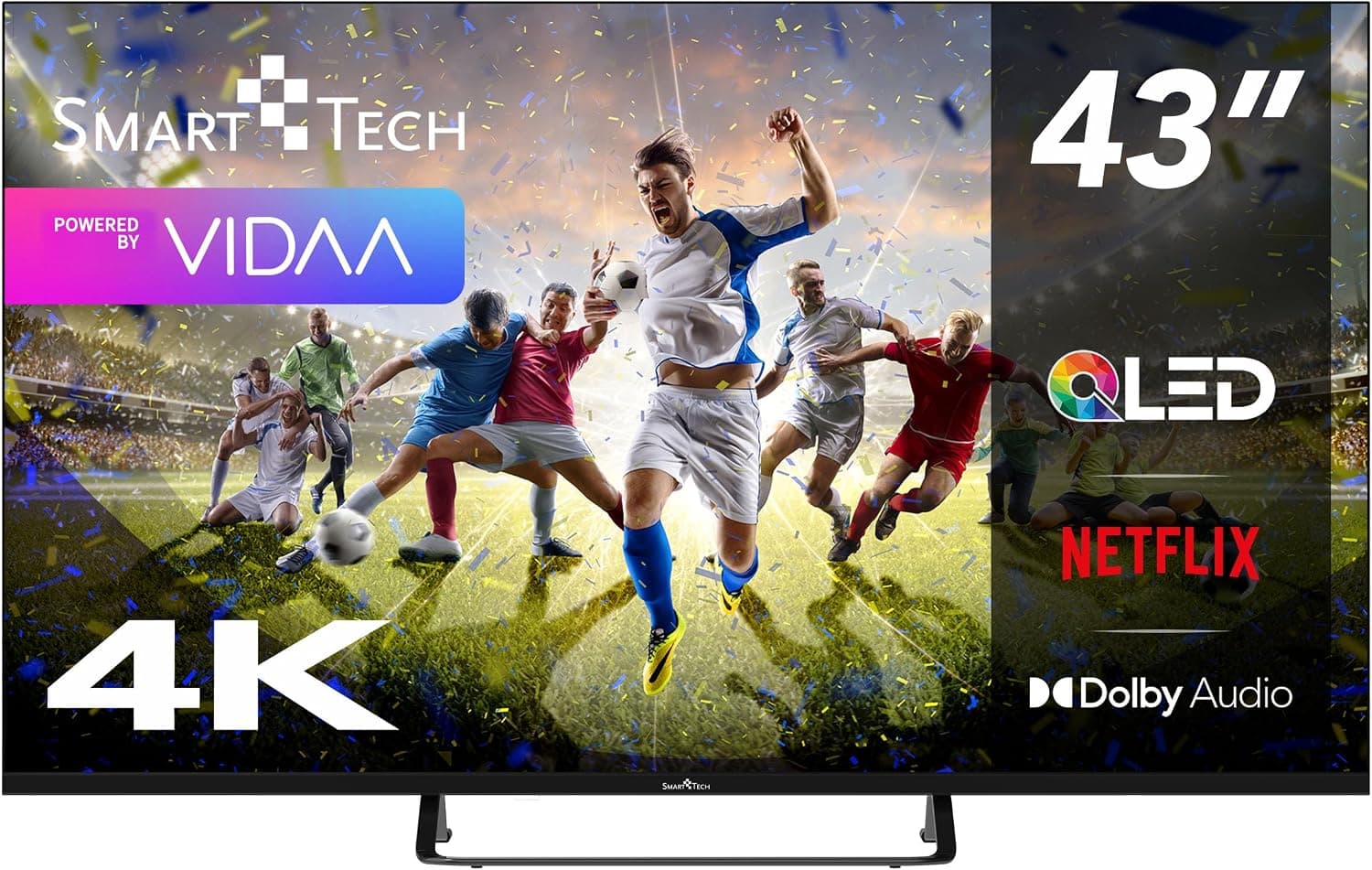 Téléviseur QLED Smart Tech 43QV02V Best Price