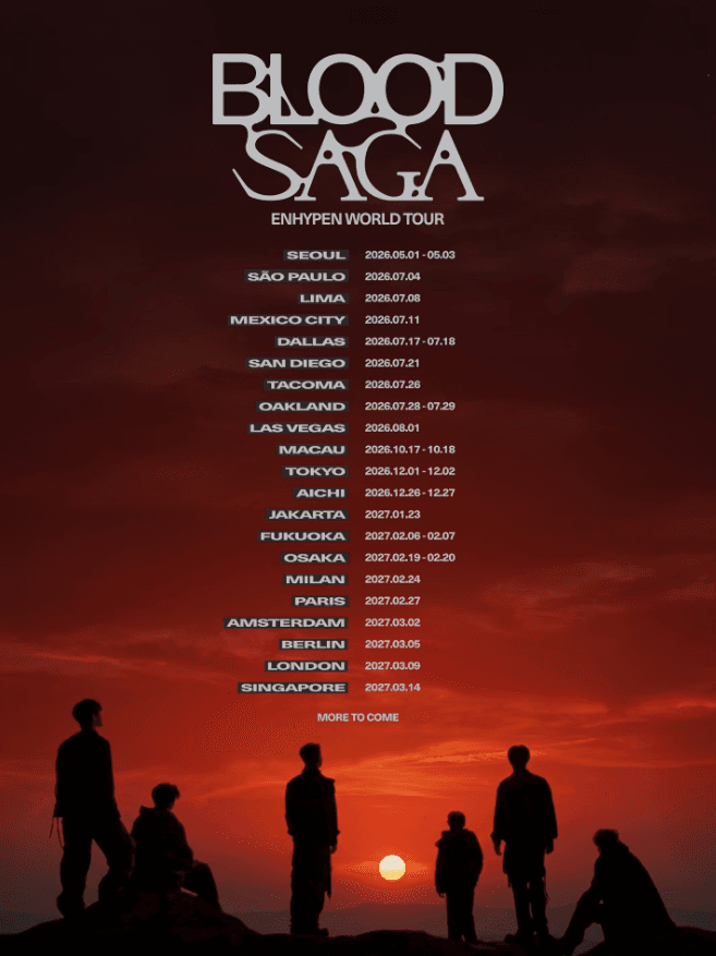 ENHYPEN 'BLOOD SAGA' 世界巡演-澳門站