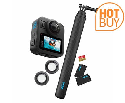 GoPro MAX2 360 Action Camera & Accessories Bundle