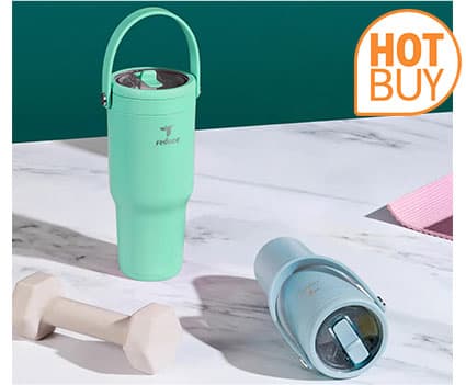 Base Brands Chiller Go Insulated Mug 940ml • 2 Pack • In 2 Colour Sets