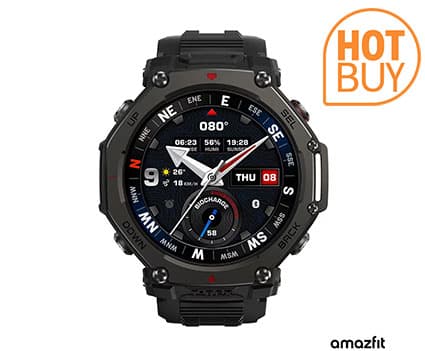 Amazfit T-REX 3 Pro, Tactical Black 48mm Smart Watch