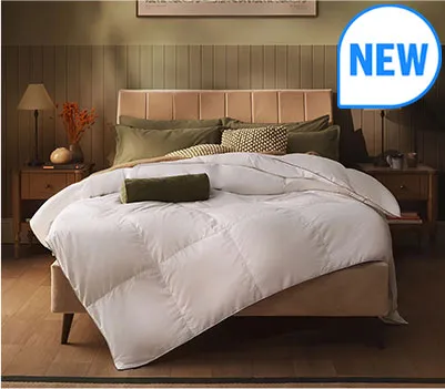 Sleepeezee Natural Feather and Down 10.5 Tog Duvet • In 3 Sizes