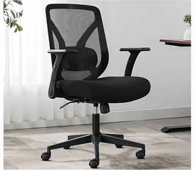 True Innovations Mesh Office Chair with Flip Up Arms