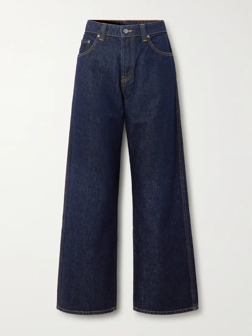 KHAITE Winslow mid-rise wide-leg jeans