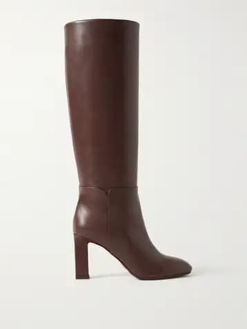 Aquazzura — Sellier 85 leather knee boots