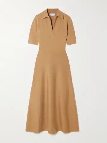Gabriela Hearst — Bradley wool, silk and cashmere-blend midi dress