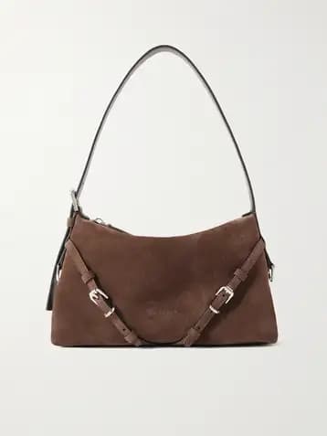 GIVENCHY Voyou suede shoulder bag