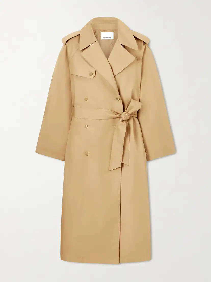 The Frankie Shop — Riva cotton-blend trench coat