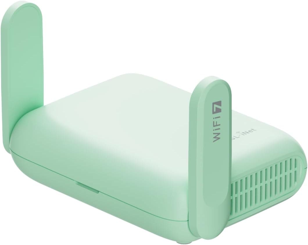 GL.iNet GL-MT3600BE Wi-Fi 7 Travel Router Mini Portable Dual Port