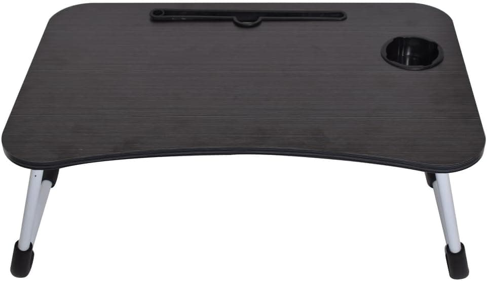 Foldable Laptop Table Black