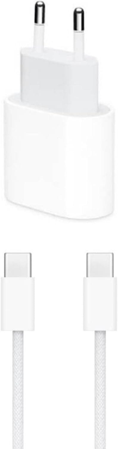 35W USB C Fast Charger for Type-C Devices, 1M Cable, Black (Pack of 2)