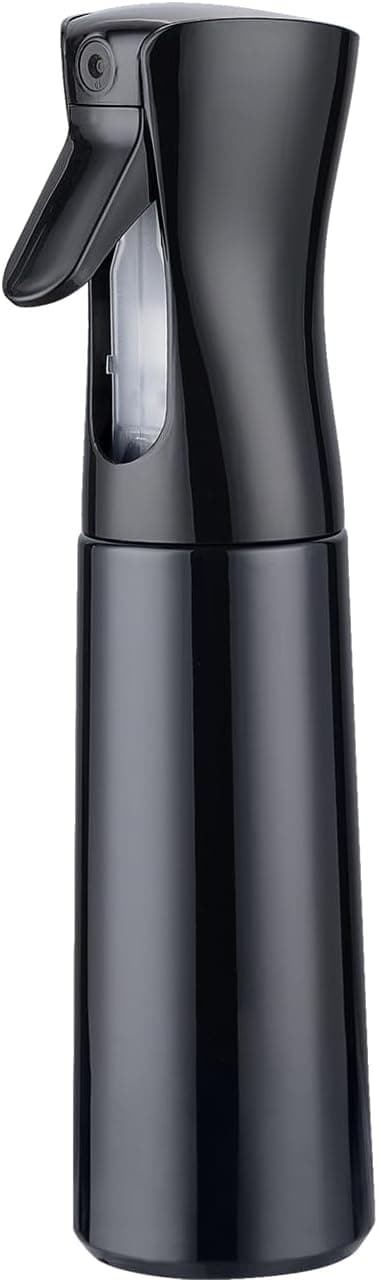 GRIFEMA Hair Spray 300ml Noir - Bouteille vide réutilisable à mousse fine pour coiffure et plantes nettoyage