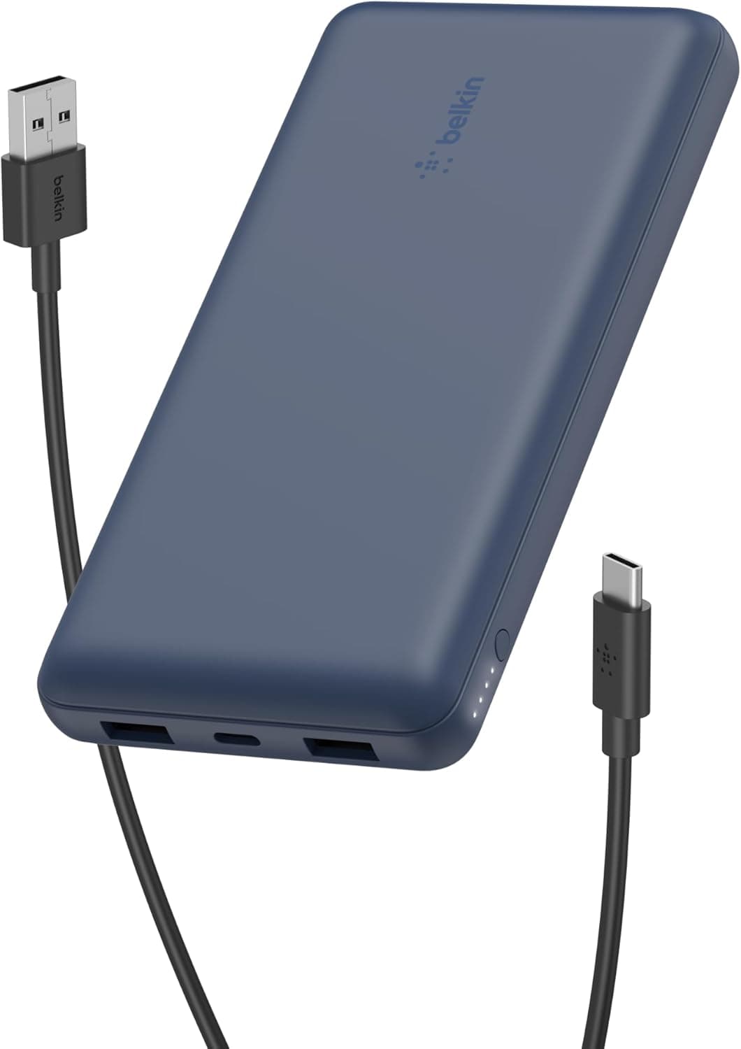 Belkin USB C Portable Charger 20000 mAh, 20K Power Bank with Type Input Output Port and 2 A Ports Included to Cable for iPhon