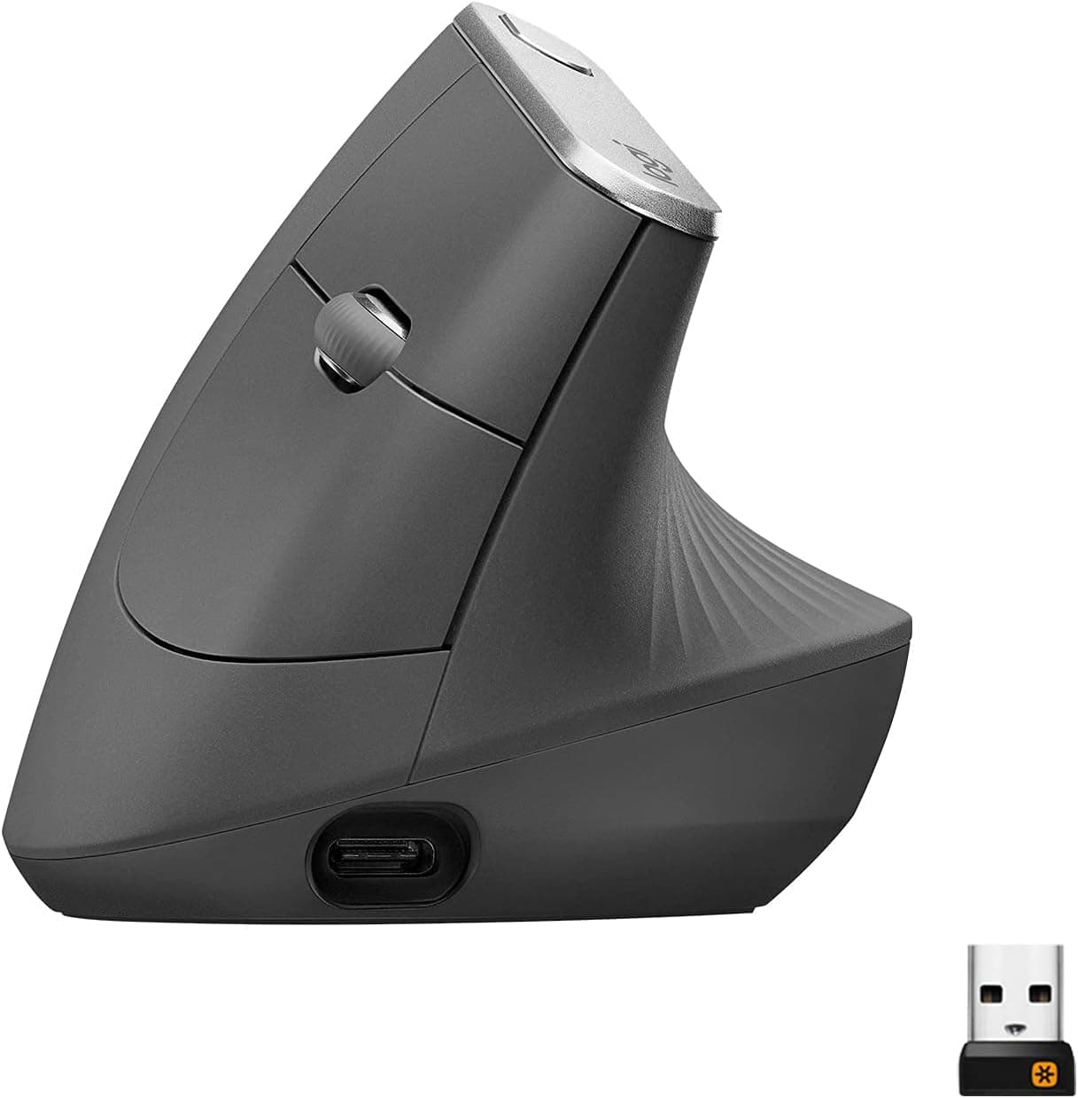 Ergonomiczna mysz Logitech MX Vertical - bezprzewodowa Bluetooth lub 2,4 GHz z USB Unifying