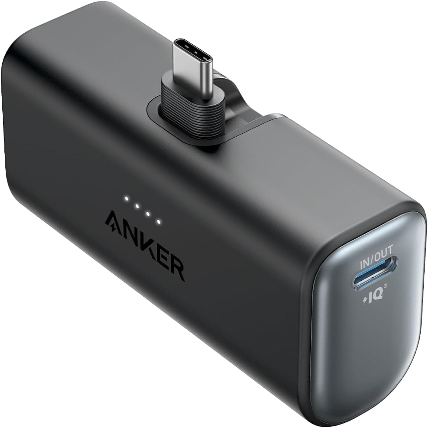 Anker Nano Power Bank 22.5W, 5000mAh, Kleur: zwart, 1 stuk