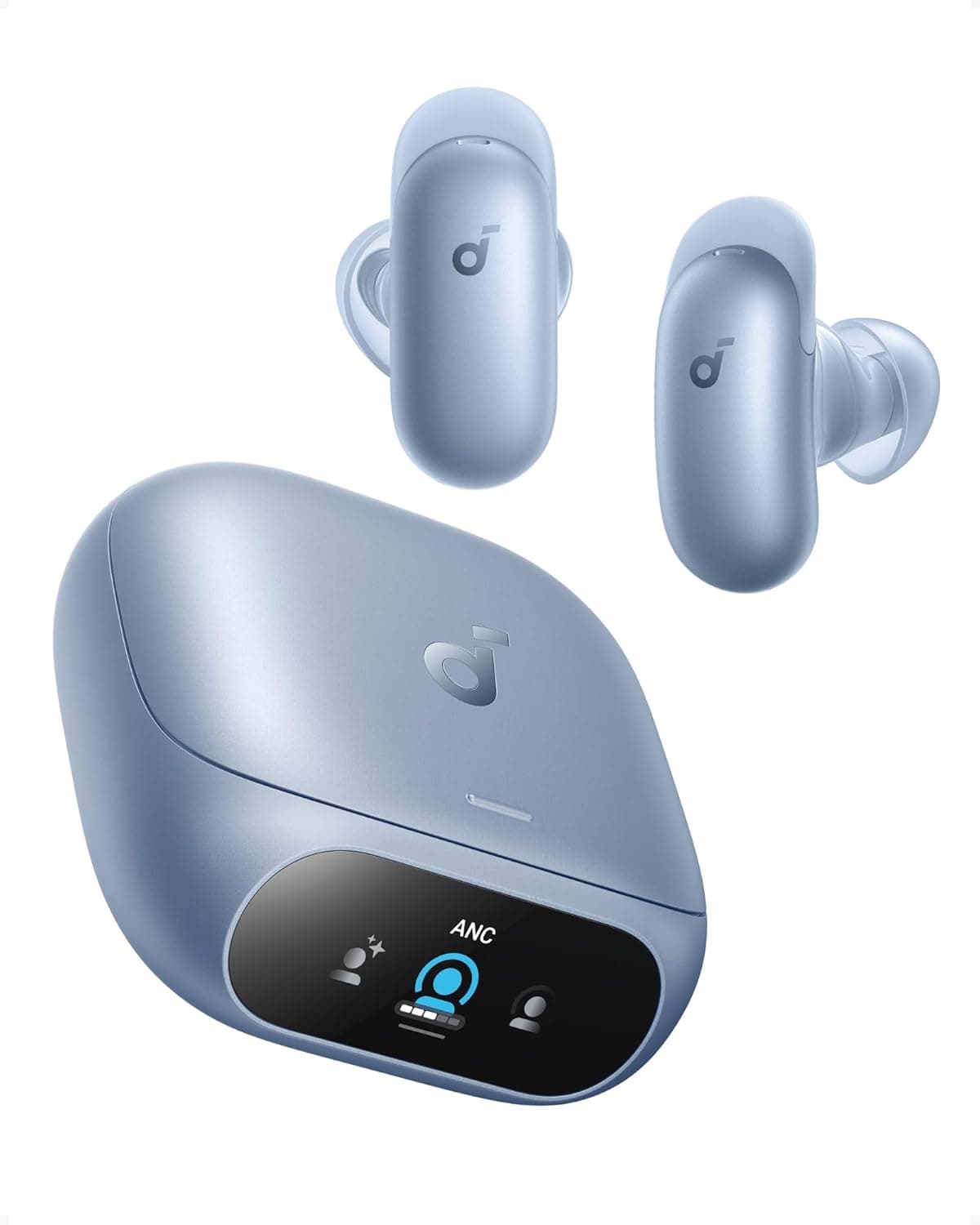 Anker Liberty 5 Pro AI Chip New Soundcore 2026 - Grey/Black (Pack of 2) - Whisper-Clear Calls, Noise Cancelling Earsphones with Up to 24H Battery Life