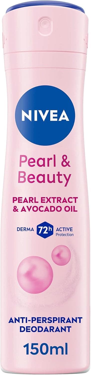 NIVEA Pearl & Beauty Anti-perspirant Deodorant Spray 150ml