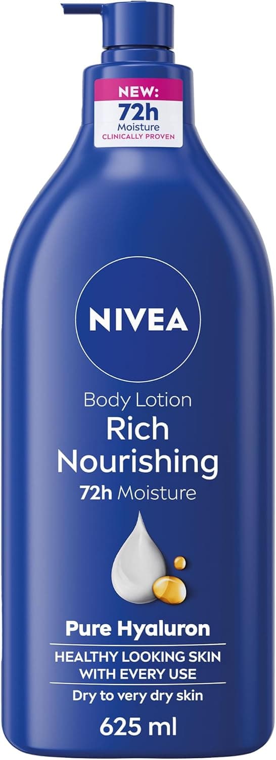 NIVEA Rich Nourishing Body Lotion Deep Moisture Serum 625ml