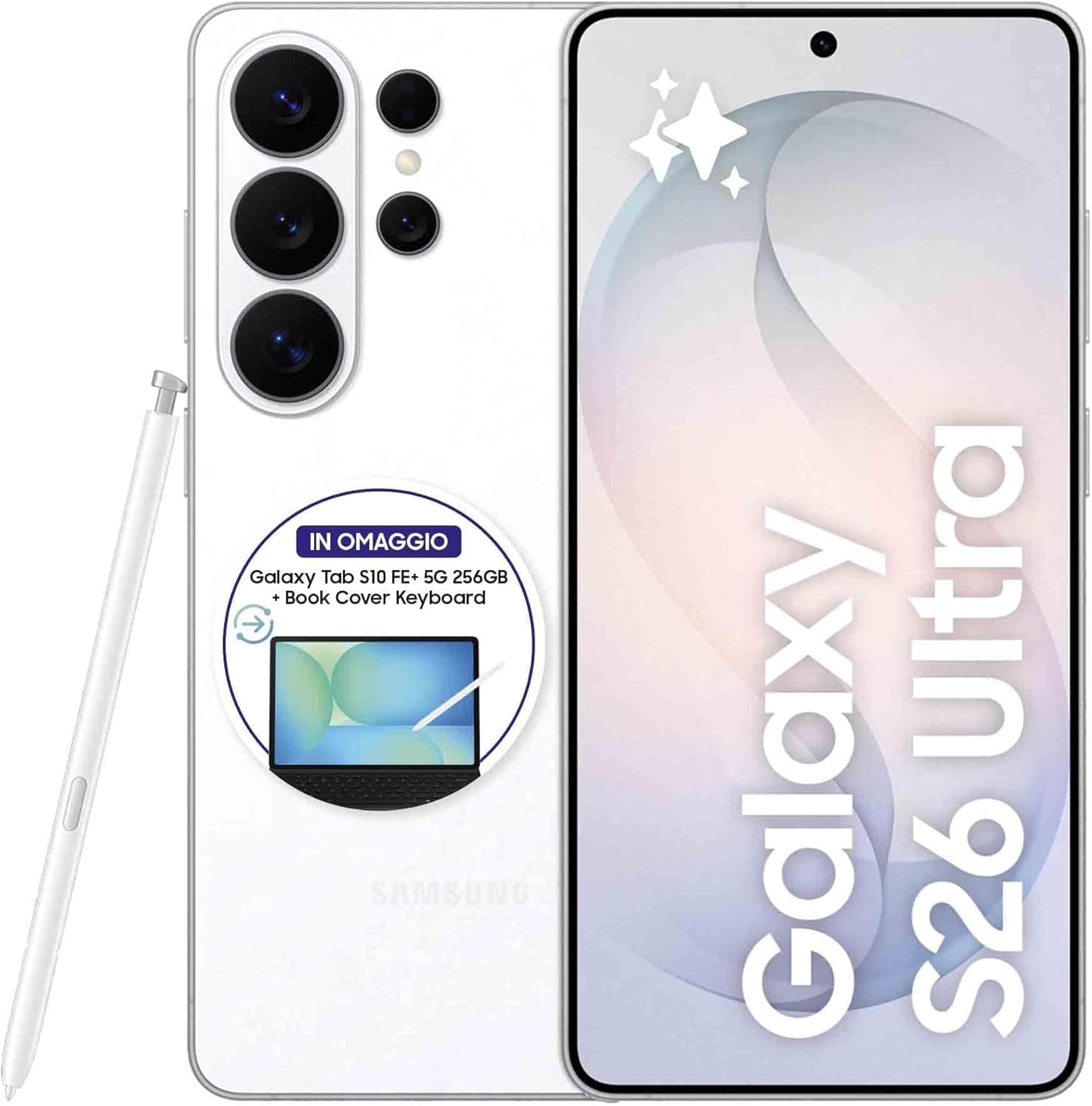 Samsung Galaxy S26 Ultra AI Smartphone 512GB Con 3 Anni Di Garanzia Integrato Display Privacidad e Processore Potenti
