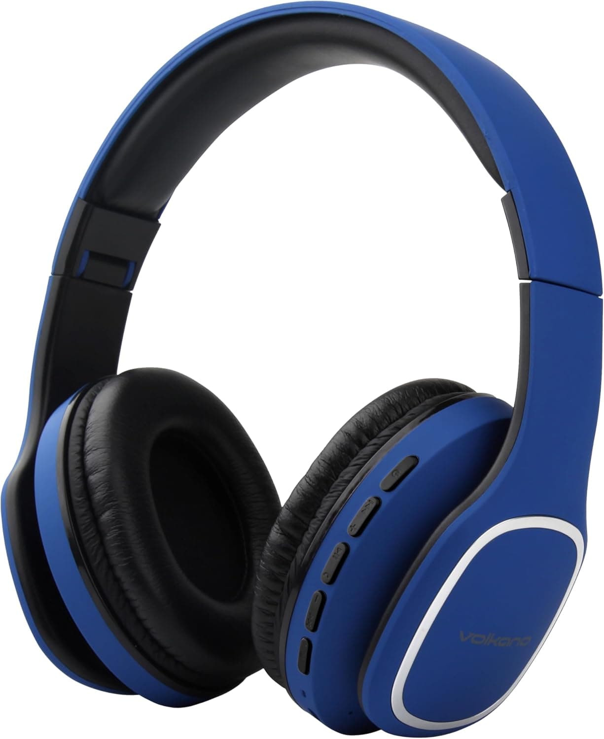 Volkano Phonic Series Bluetooth Headphones | 24H Playtime | FM Radio & SD Card | Wireless & Aux Mode | Hands-Free Calls | Fol