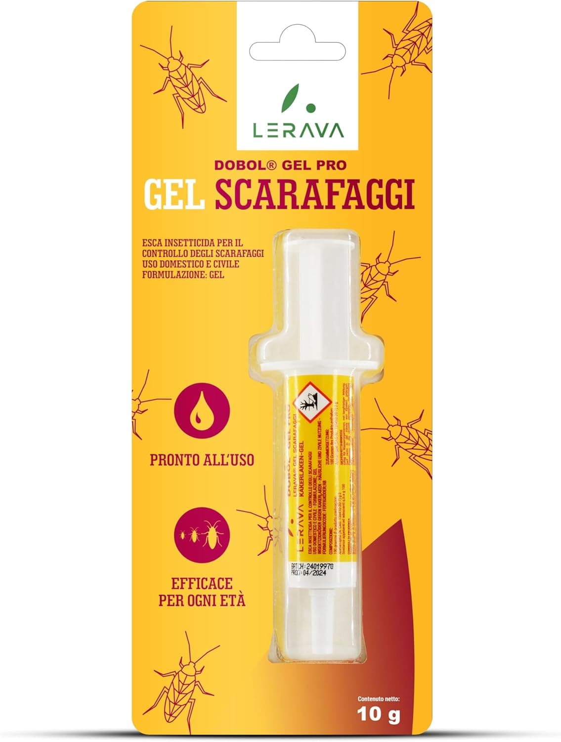 Cockroaches Gel Killer Gel Against Cockroach Species 10g