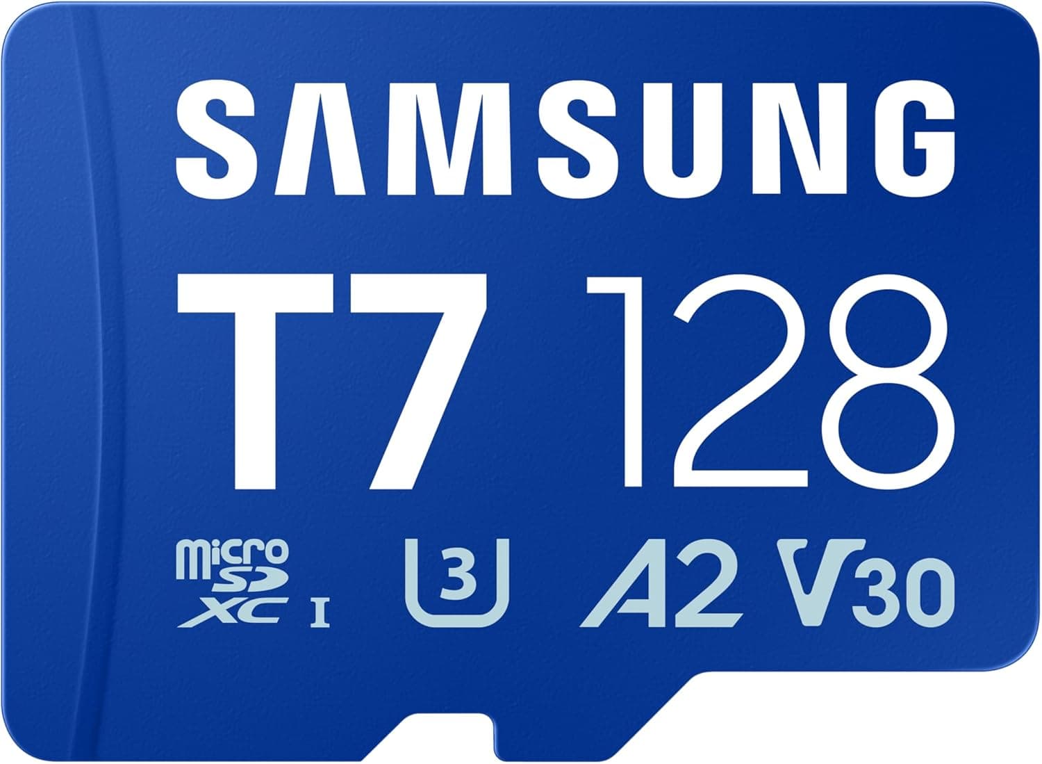 Cartes mémoire Samsung T7 MB-MB128T/WW 128GB de couleur noir en lots de 1 pièce